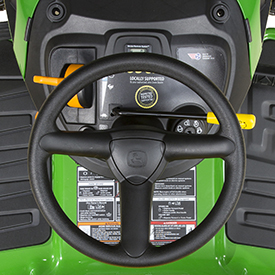 Steering wheel and controls