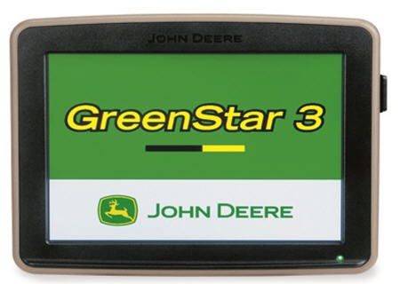 GreenStar 3 2630 Display shown