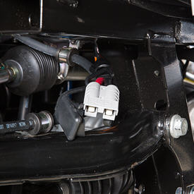 Main vehicle harness – winch connection