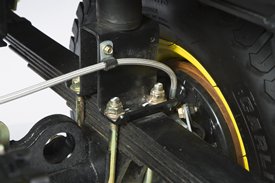 A Series ProGator beam-type suspension