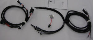 High-current power-adapter harness