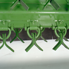 Flail fastening system