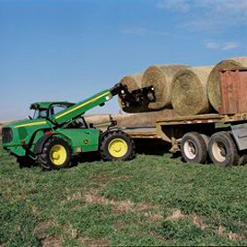 MJ4081 is ideal for handling large hay bales