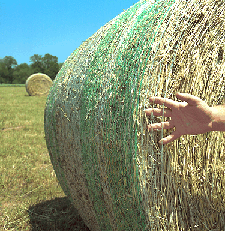 John Deere CoverEdge surface-wrapped bale