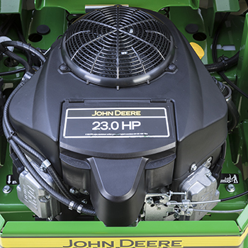 23-hp (17.2-kW) engine