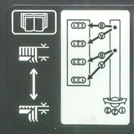 Motion control lever positions