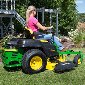 Z525E with 54-in. (137-cm) Mower Deck shown
