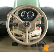 Steering column on 6R Tractor