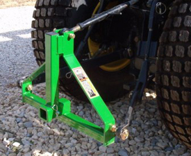 Shown with standard 3-point hitch