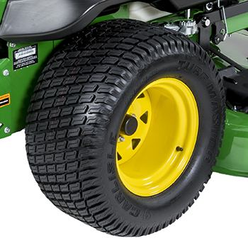 61 cm (24 in.) diameter rear tire (R Series)