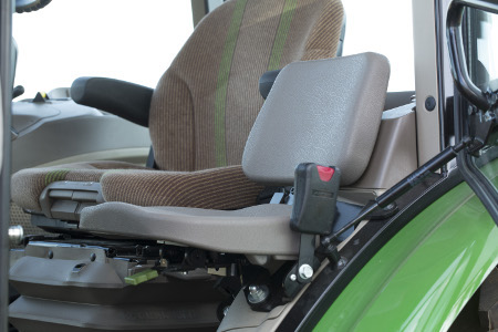 Air suspension seat