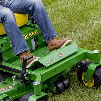 ZTrak Z720E Mower shown