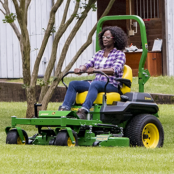 ZTrak Z720E Mower shown