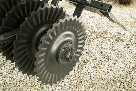 Blades work in many soil conditions