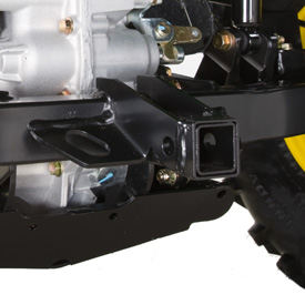 Rear receiver hitch (shown on TX 4X2)