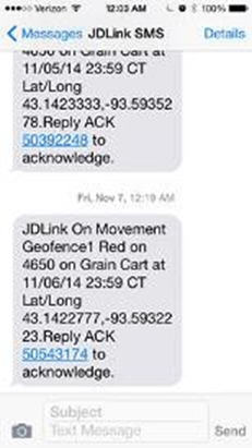 Mensaje de texto SMS