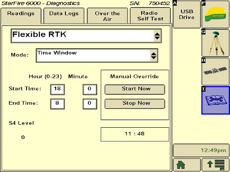 RTK Flexible y nivel de S4