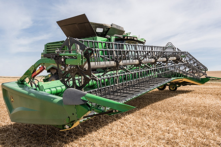Harvest more grain in more crops with one header