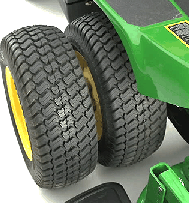 Dual drive tyres