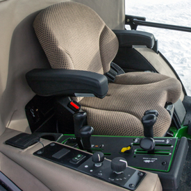 Seat and controls
