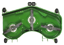 60 in. (152-cm) 7-Iron PRO mower deck shown 