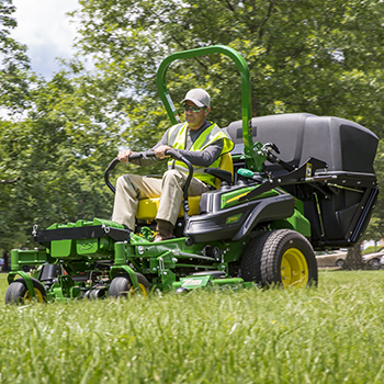 Z994R ZTrak™ Mower with optional dump-from-seat material collection system