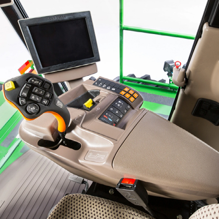 CommandARM console in the W200M Windrowers