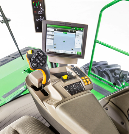 CommandARM console in the W200R Windrowers