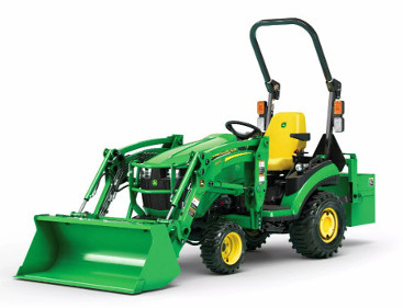 Studio rendering of 1R Tractor with 120R MSL Loader