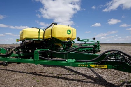 Liquid Tank mounted to a 24-row 1775NT Planter