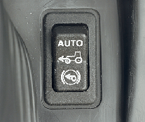 Electrohydraulic four-wheel drive (4WD) toggle switch