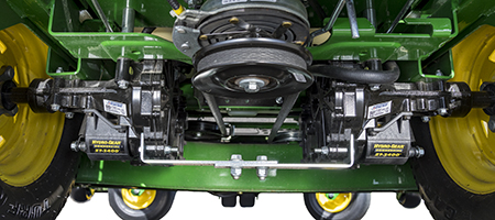 Doubles transmissions Hydro-Gear® (modèle Z740R illustré)