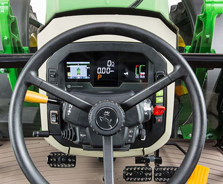 AutoTrac™ sur l’affichage du tracteur