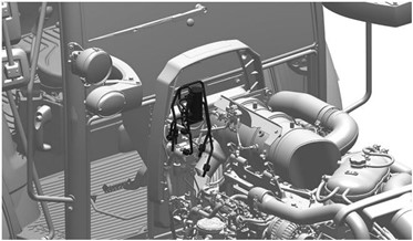 Trousse de mise à niveau du réservoir de frein BSJ10619 illustrée