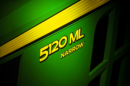 Autocollant Narrow (étroit) du tracteur 5120ML