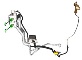 Trousse de troisième distributeur auxiliaire (SCV) arrière électrohydraulique BLV10362 illustrée