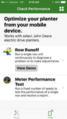 Optimierung der Sämaschine mit der John Deere PlanterPlus™-App