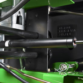 Shock absorber for motion-control levers