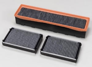 Activated carbon air filter