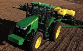 AutoTrac™ steering system reduces overlap                         