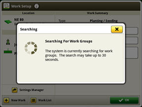 Searching for other work groups