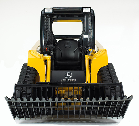 R66 Rock Bucket featured on the 325G Compact Track Loader