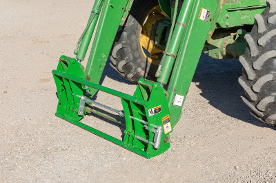 Locking the attachment in place