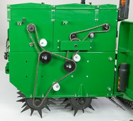 Spiked rollers for perfect seed-to-soil contact
