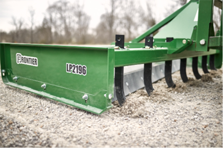 Adjustable for different types of groundwork scarifier shanks shown engaged
