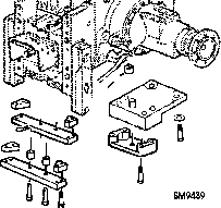 Drawbar lowering kit