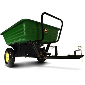 8Y Convertible Poly Utility Cart, tow-behind mode 
