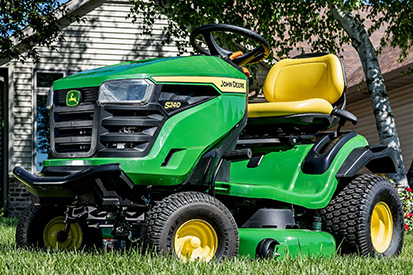 S240 with Accel Deep 42A Mower Deck