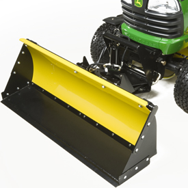 Tractor shovel installed on 54-in. (137-cm) Front Blade