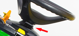 Tilt steering lever (X390 and X394 only)
